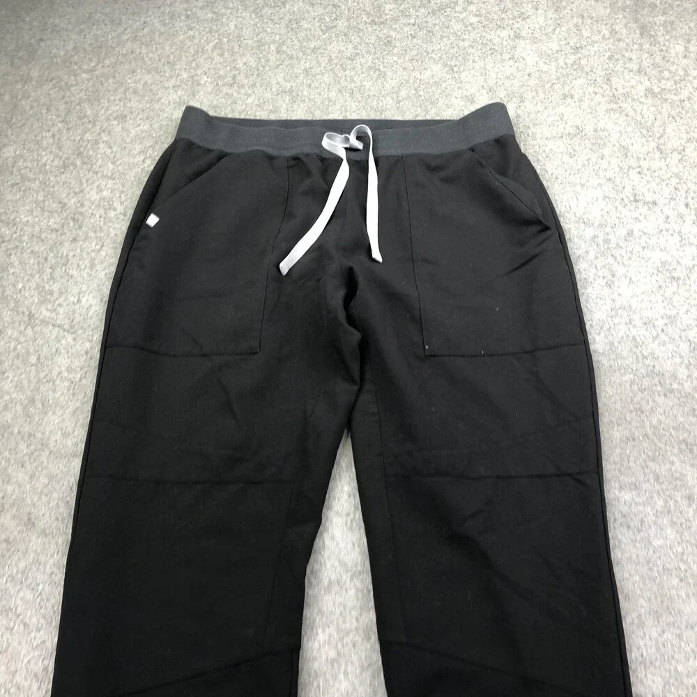FIGS Pants Mens L 37x28 Black Technical Collection Jogger Scrub Workwear